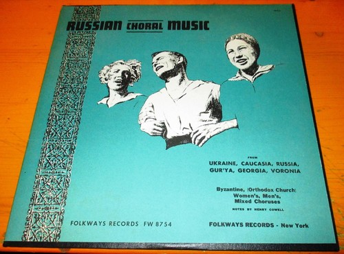 Langspielplatte russian choral - langspielplatte,