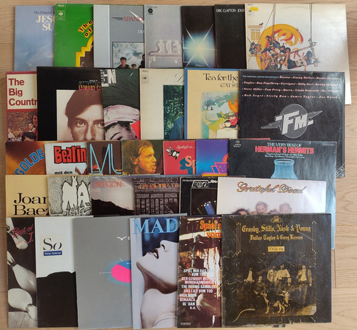 Langspielplatten vinyl - 32, lp