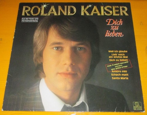 Langspielplatte roland kaiser - roland,